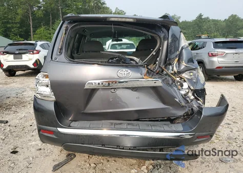 2012 Toyota Highlander Base из США, поврежденный, VIN 5TDBK3EH0CS171089